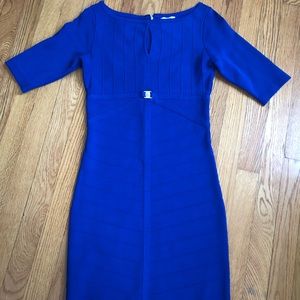 Royal Blue Sheath Dress
